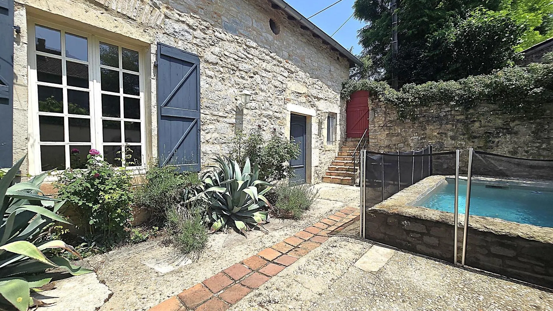 Magnifique Villa En Pierres Au Coeur De Saint Antonin Noble Val - Piscine Et Jardin Prives -10 Personnes França